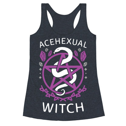 Acehexual Witch Racerback Tank
