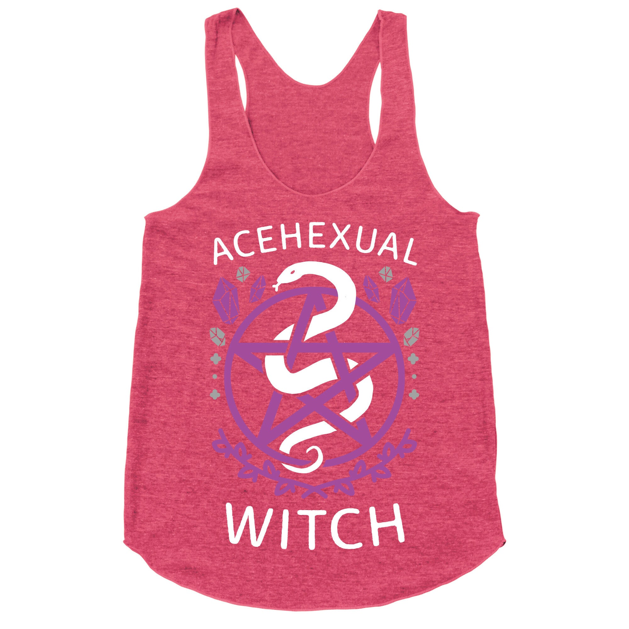 Acehexual Witch Racerback Tank