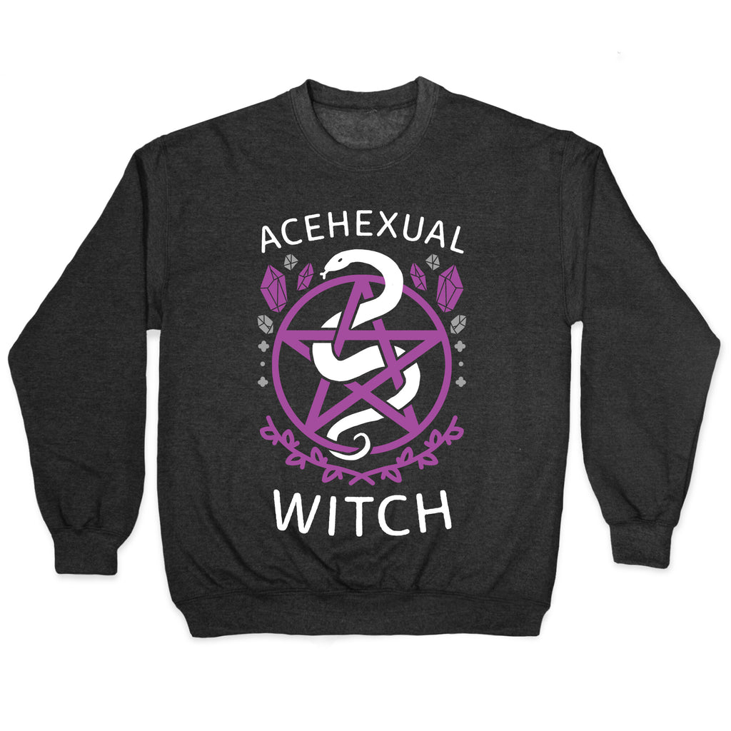 Acehexual Witch Crewneck Sweatshirt