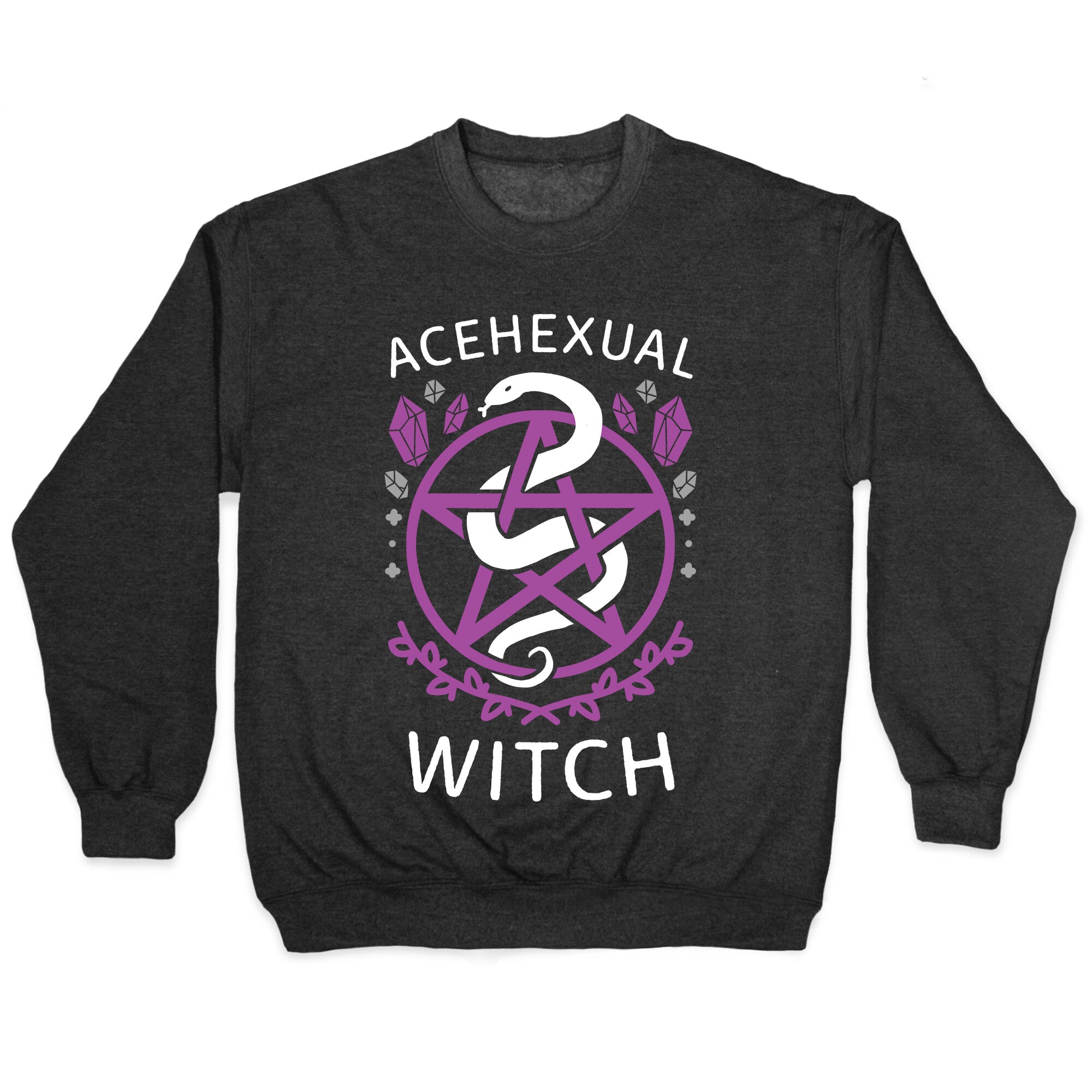 Acehexual Witch Crewneck Sweatshirt
