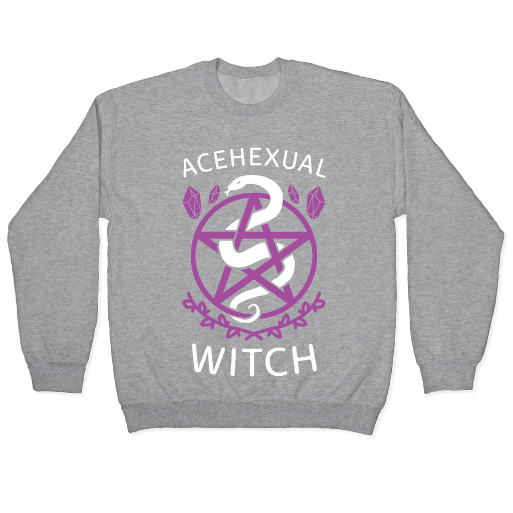 Acehexual Witch Crewneck Sweatshirt