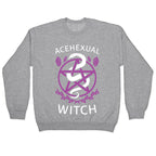 Acehexual Witch Crewneck Sweatshirt
