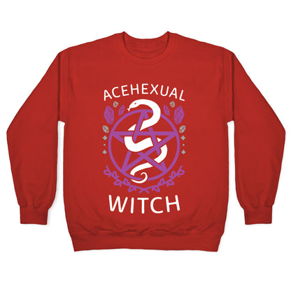 Acehexual Witch Crewneck Sweatshirt