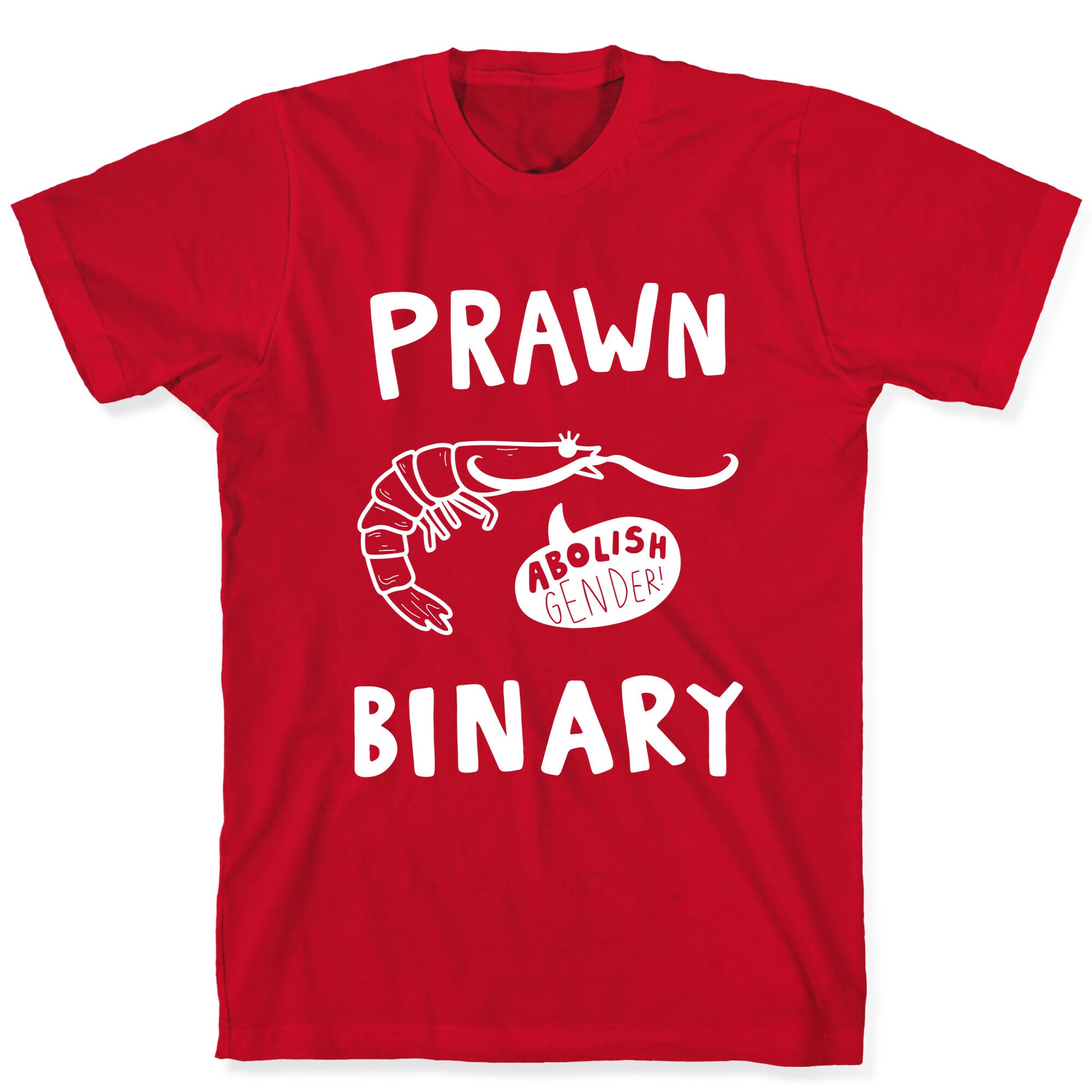 Prawn-Binary T-Shirt