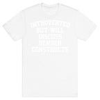 Introverted But Will Discuss Gender Constructs T-Shirt