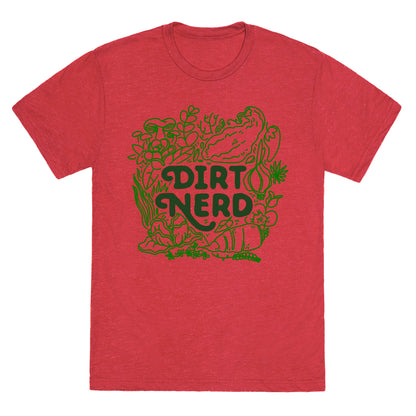 Dirt Nerd Unisex Triblend Tee
