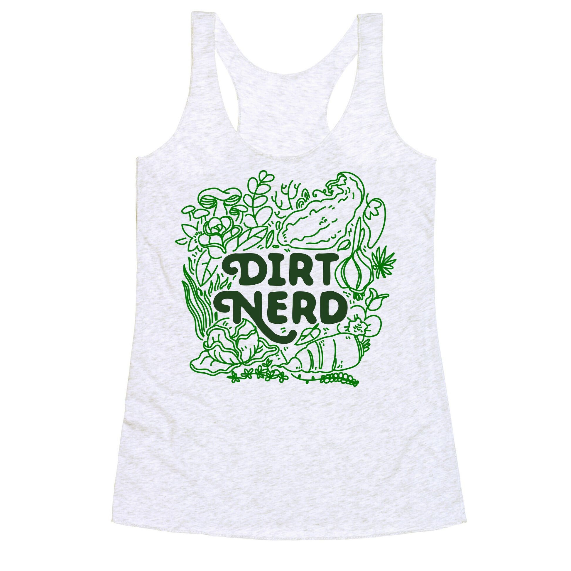 Dirt Nerd Racerback Tank
