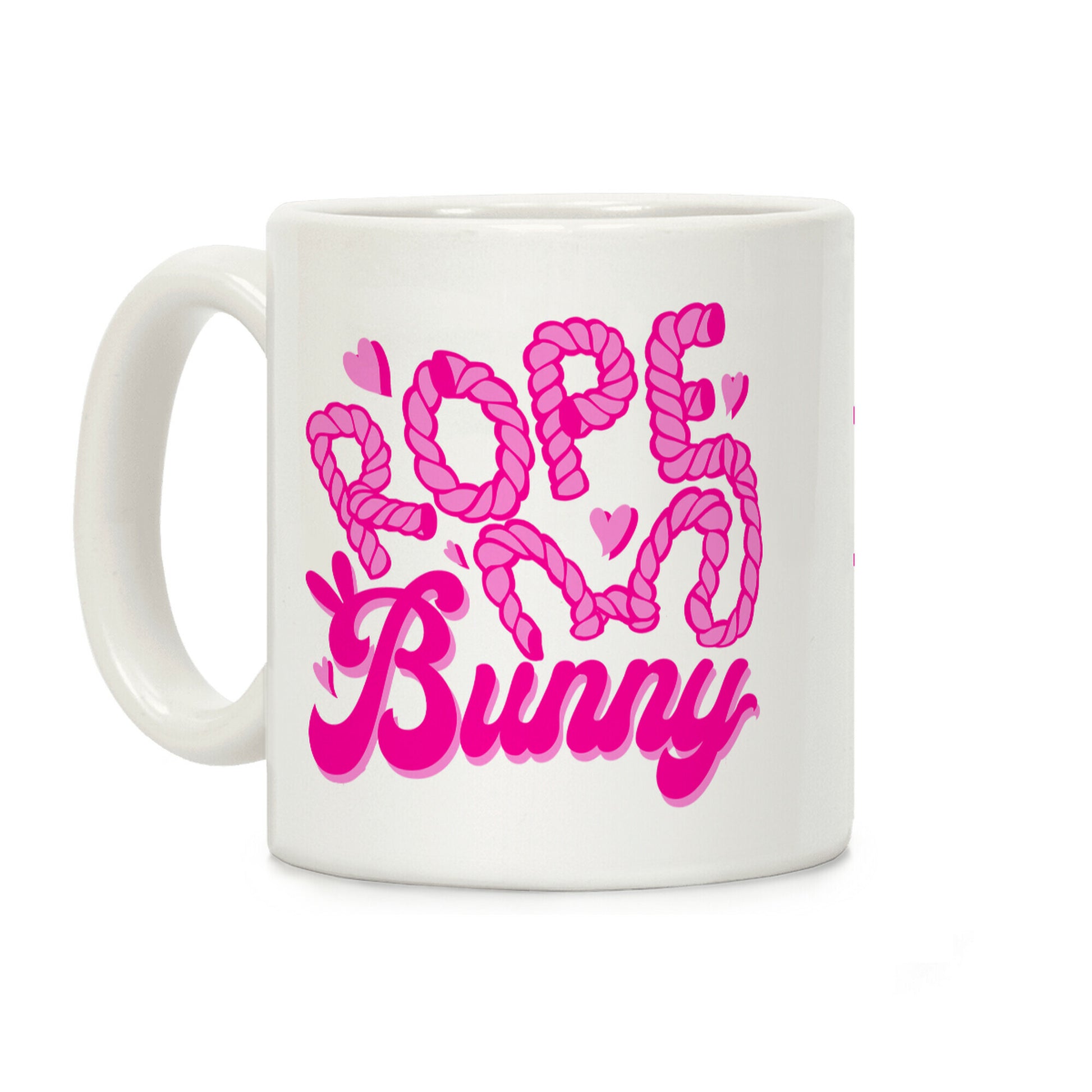 Rope Bunny Coffee Mug