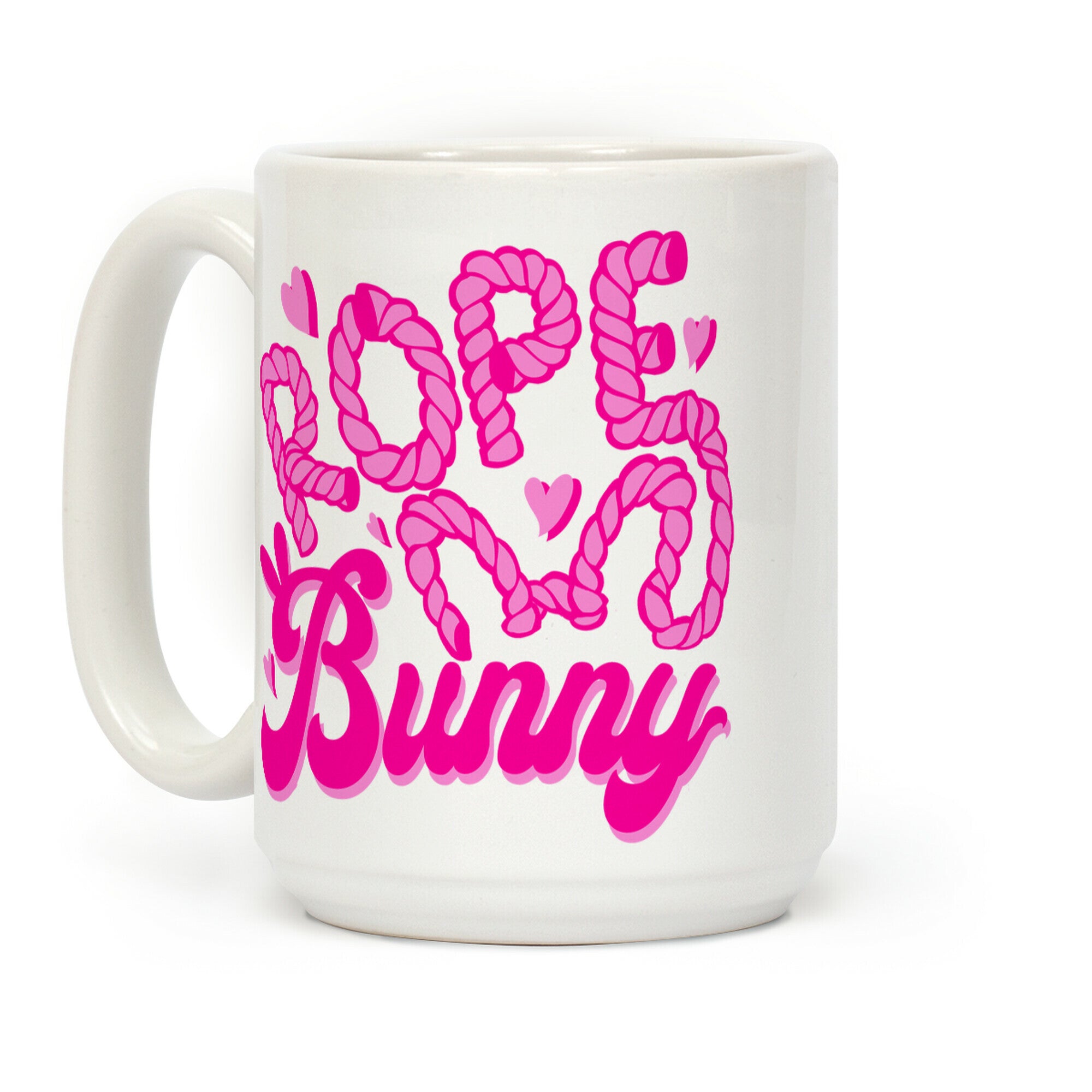 Rope Bunny Coffee Mug