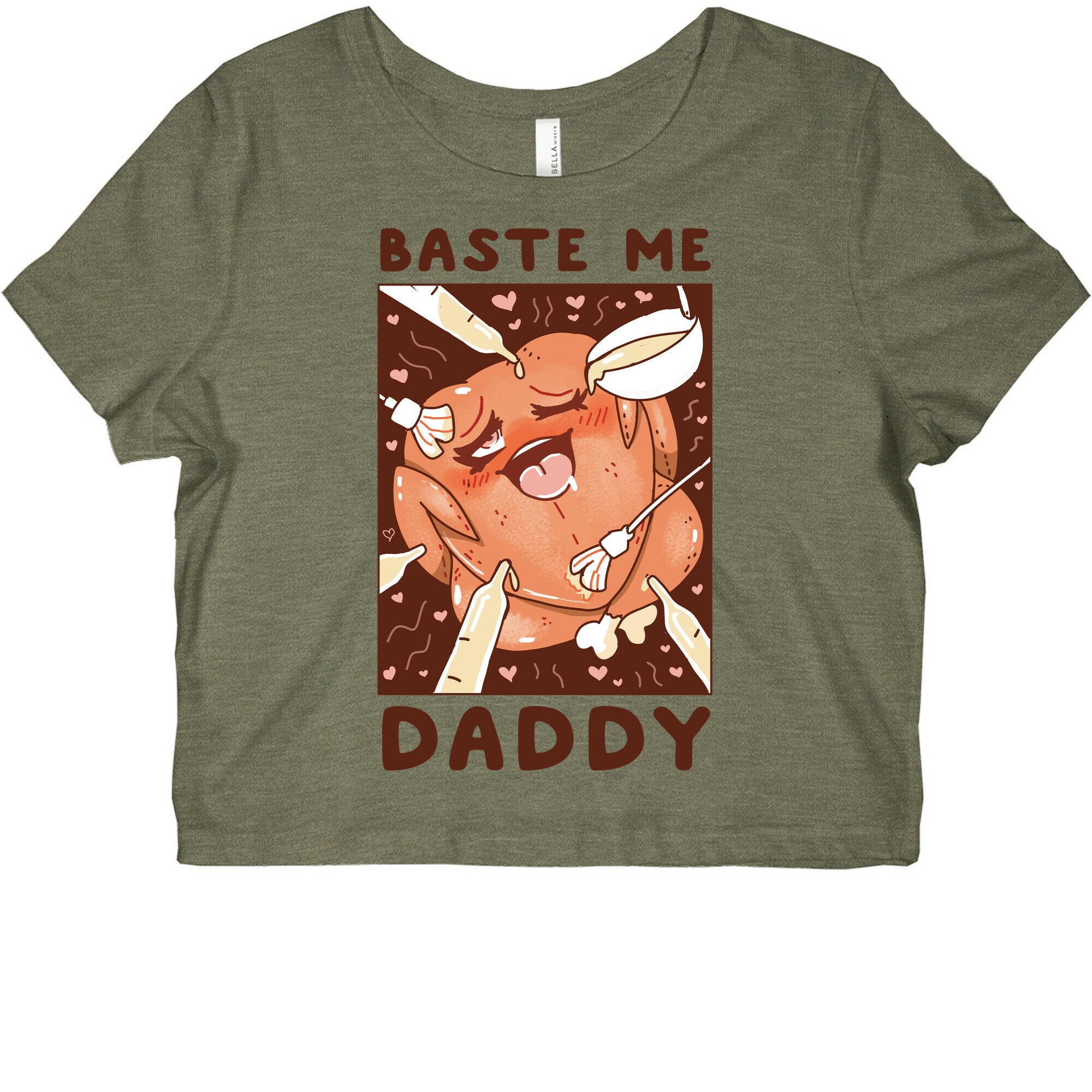Baste Me Daddy Graphic Baby Tee