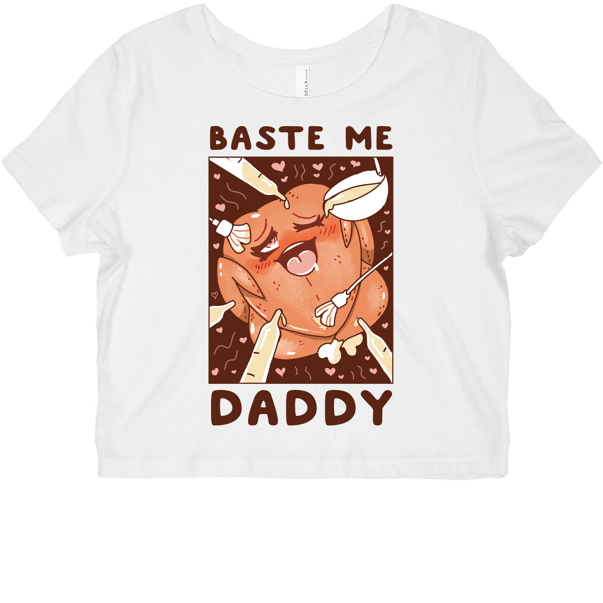 Baste Me Daddy Graphic Baby Tee