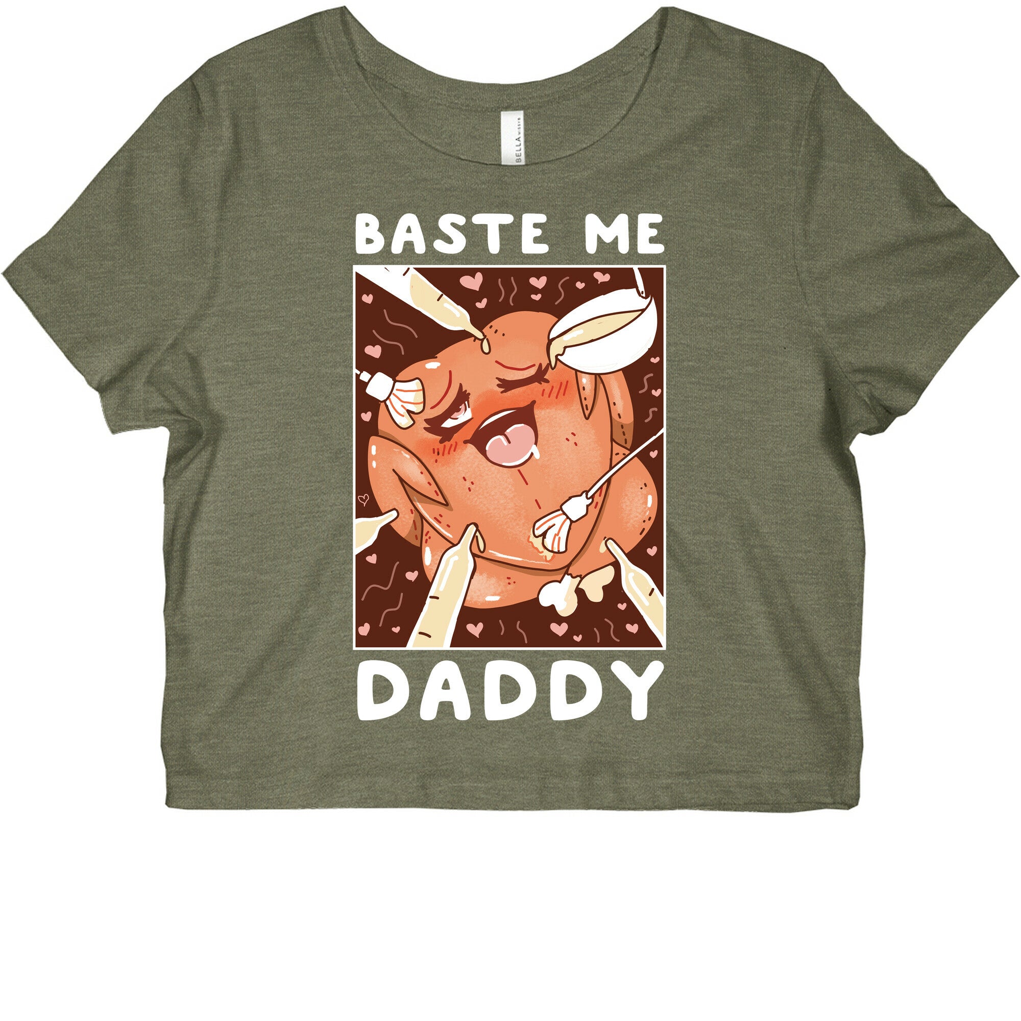Baste Me Daddy Graphic Baby Tee