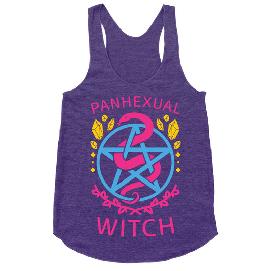 Panhexual Witch Racerback Tank