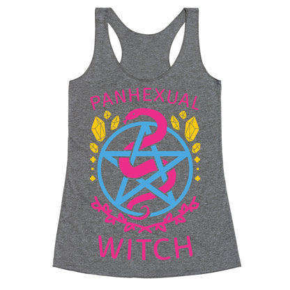 Panhexual Witch Racerback Tank