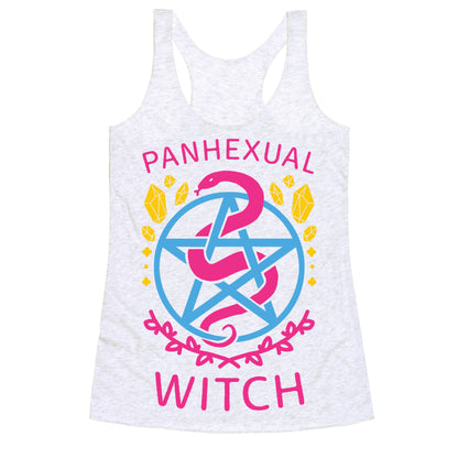 Panhexual Witch Racerback Tank