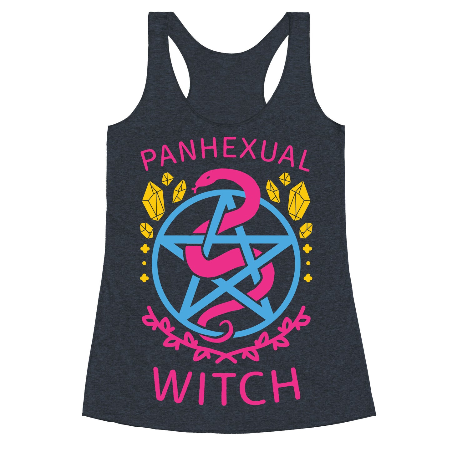 Panhexual Witch Racerback Tank