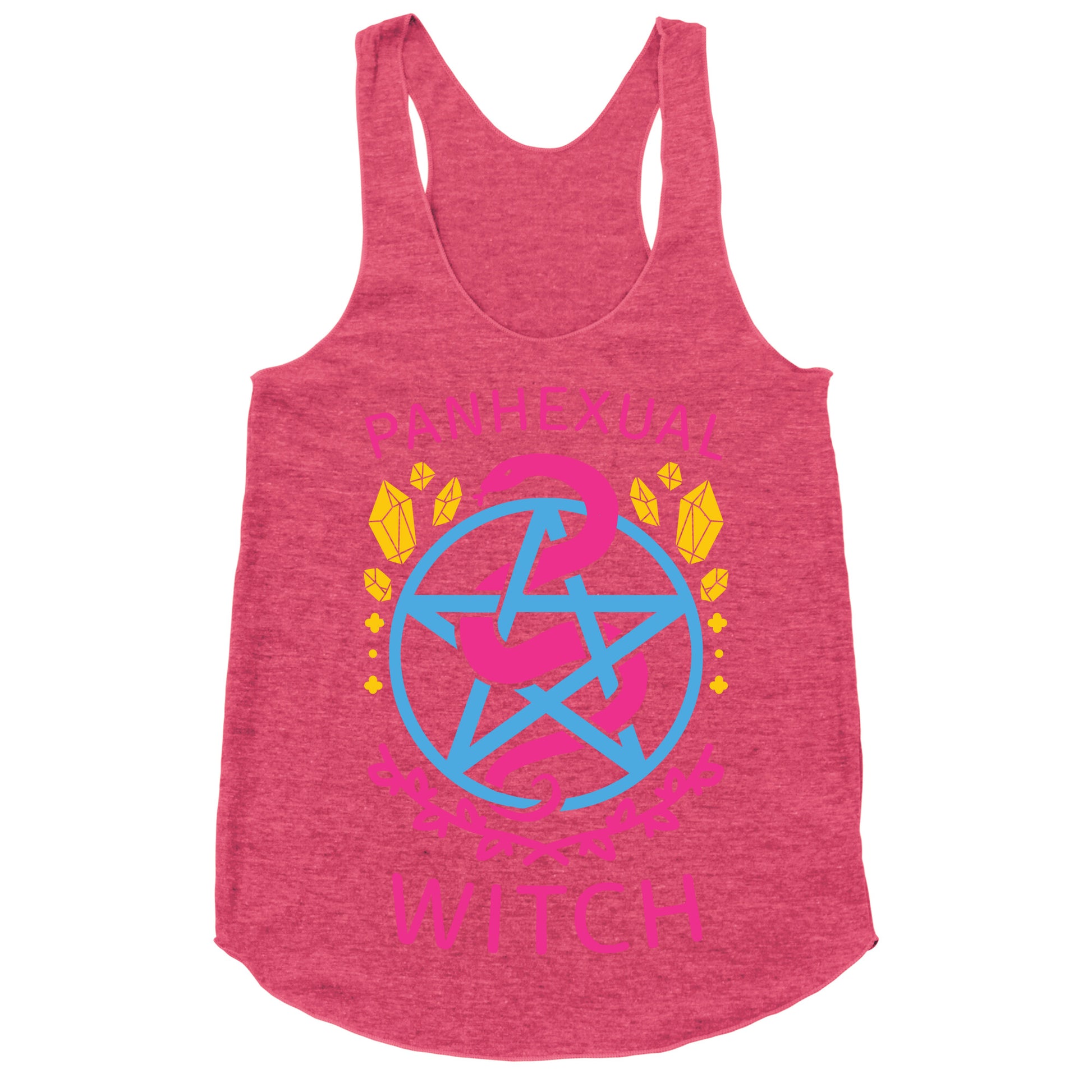 Panhexual Witch Racerback Tank