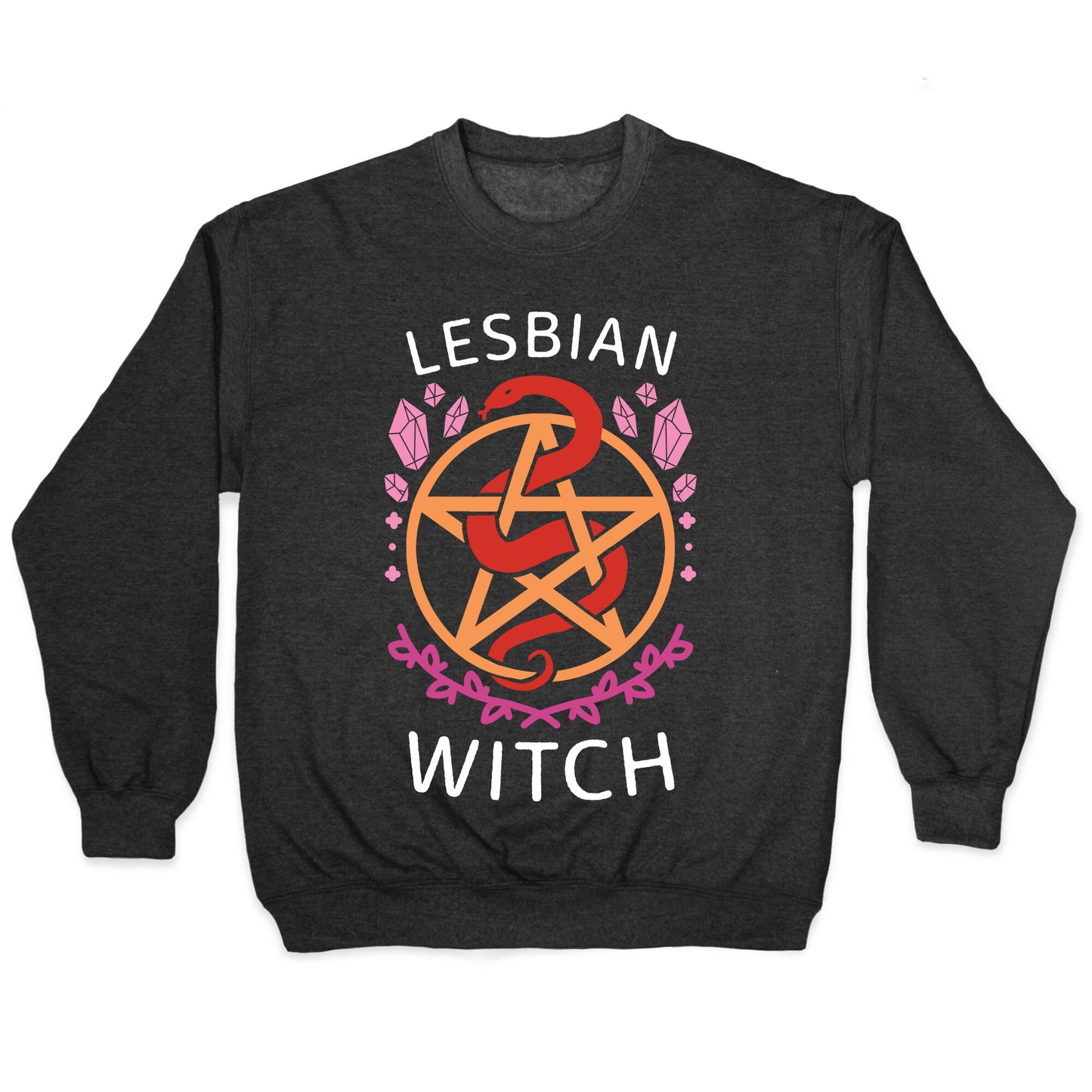 Lesbian Witch Crewneck Sweatshirt
