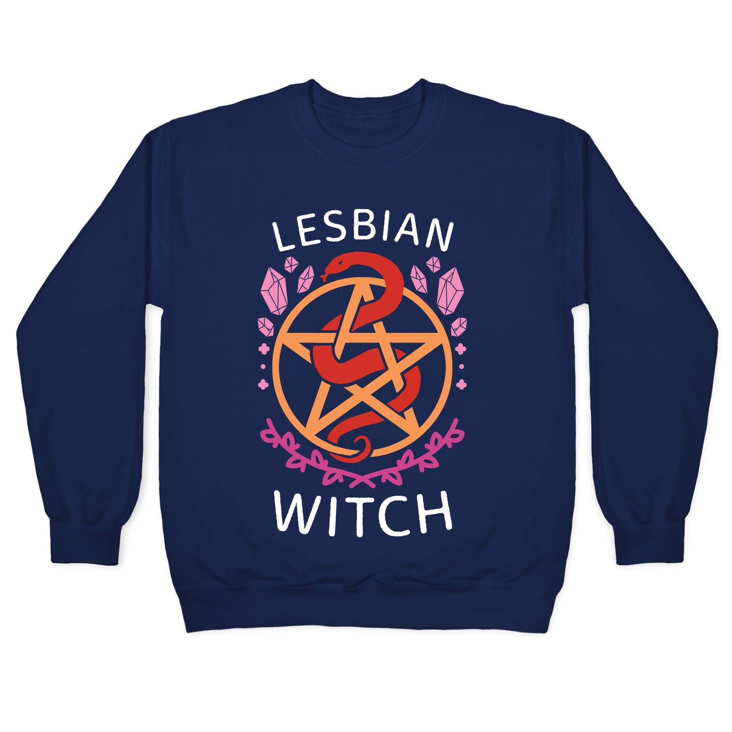 Lesbian Witch Crewneck Sweatshirt