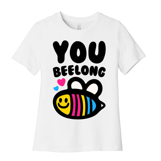 You Beelong Pansexual Women's Cotton Tee