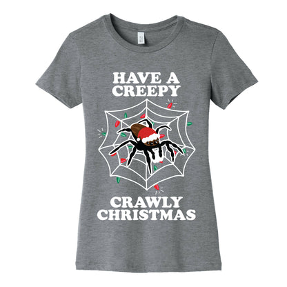 Have a Creepy Crawly Christmas Women's Cotton Tee