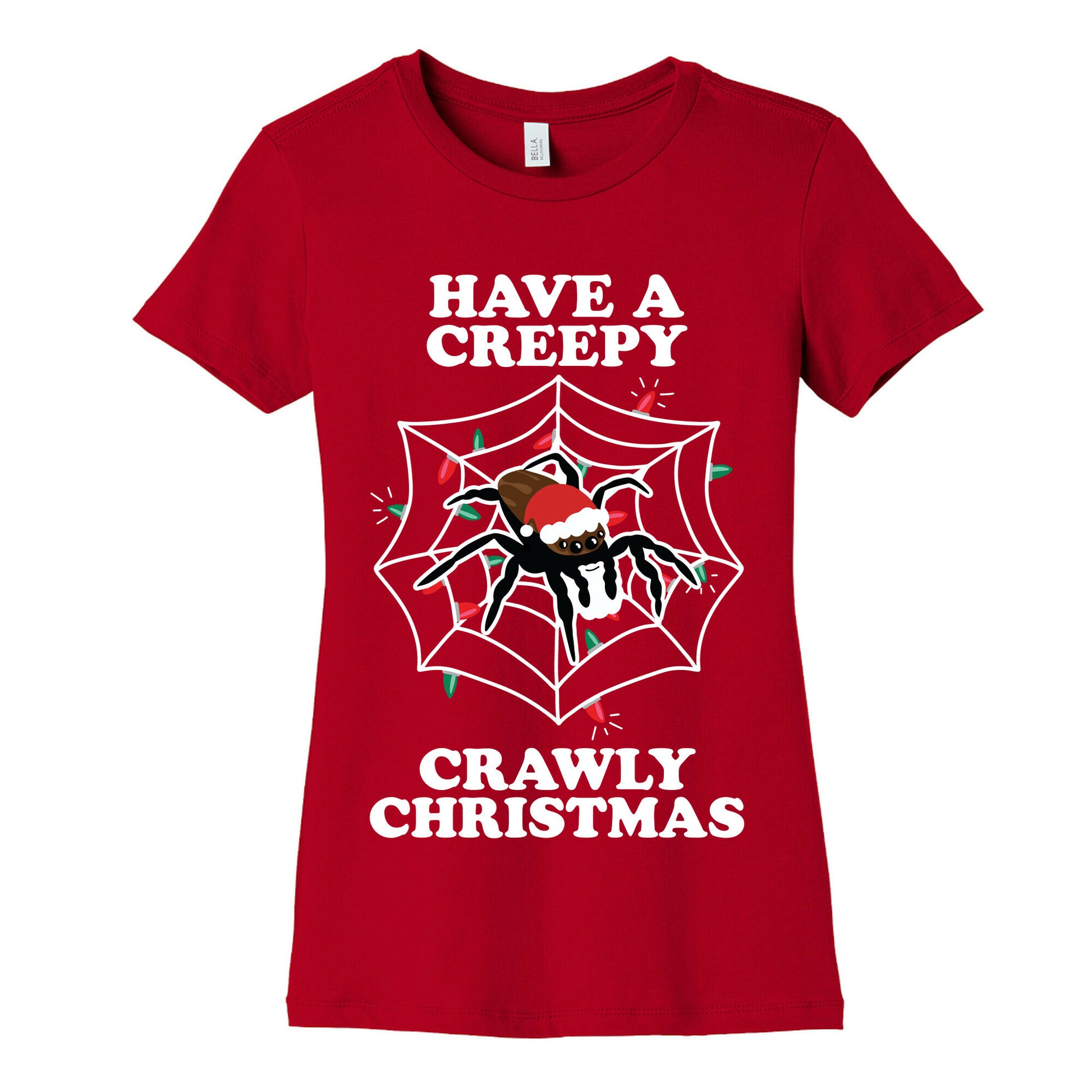 Have a Creepy Crawly Christmas Women's Cotton Tee