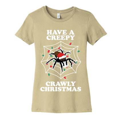 Have a Creepy Crawly Christmas Women's Cotton Tee