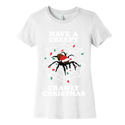 Have a Creepy Crawly Christmas Women's Cotton Tee
