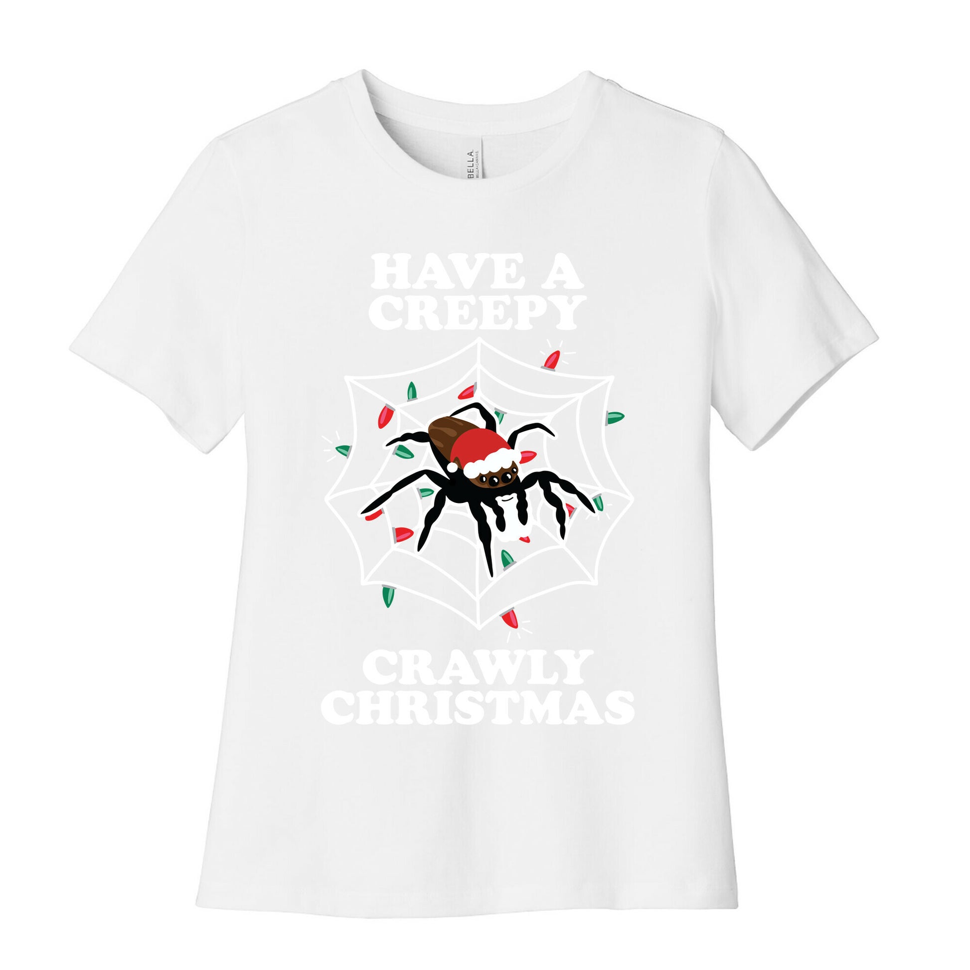 Have a Creepy Crawly Christmas Women's Cotton Tee