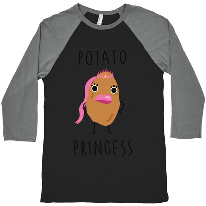 Potato Princess Baseball Tee