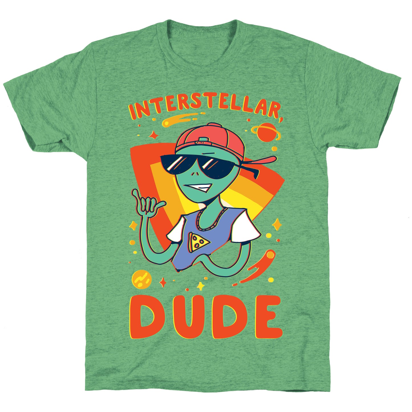 Interstellar, Dude Unisex Triblend Tee