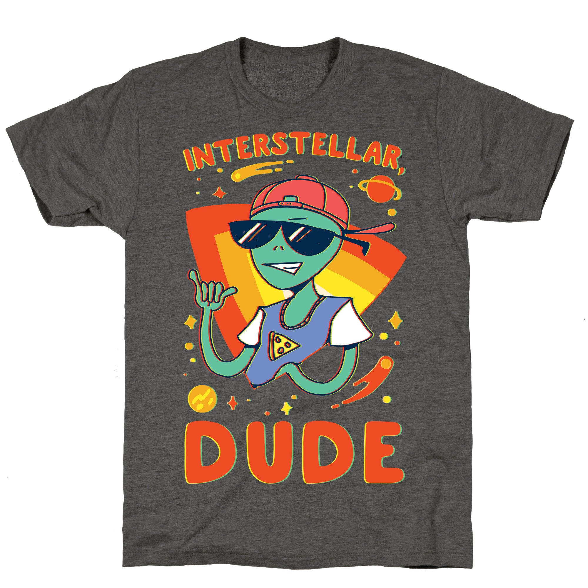 Interstellar, Dude Unisex Triblend Tee