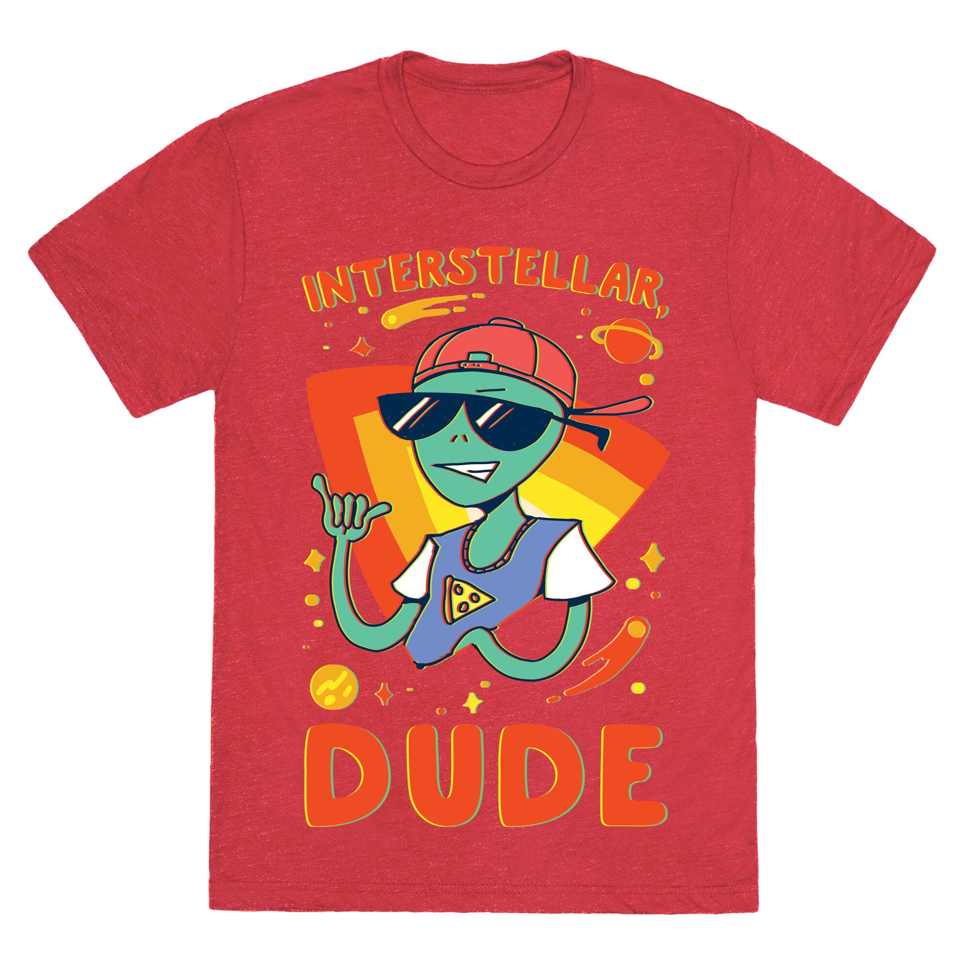 Interstellar, Dude Unisex Triblend Tee