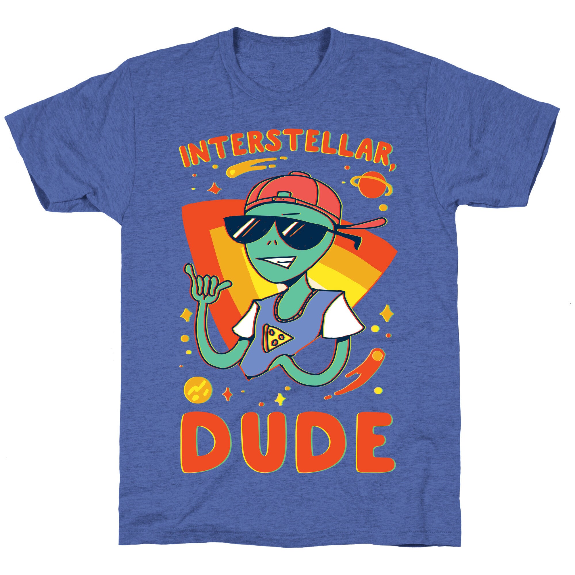 Interstellar, Dude Unisex Triblend Tee