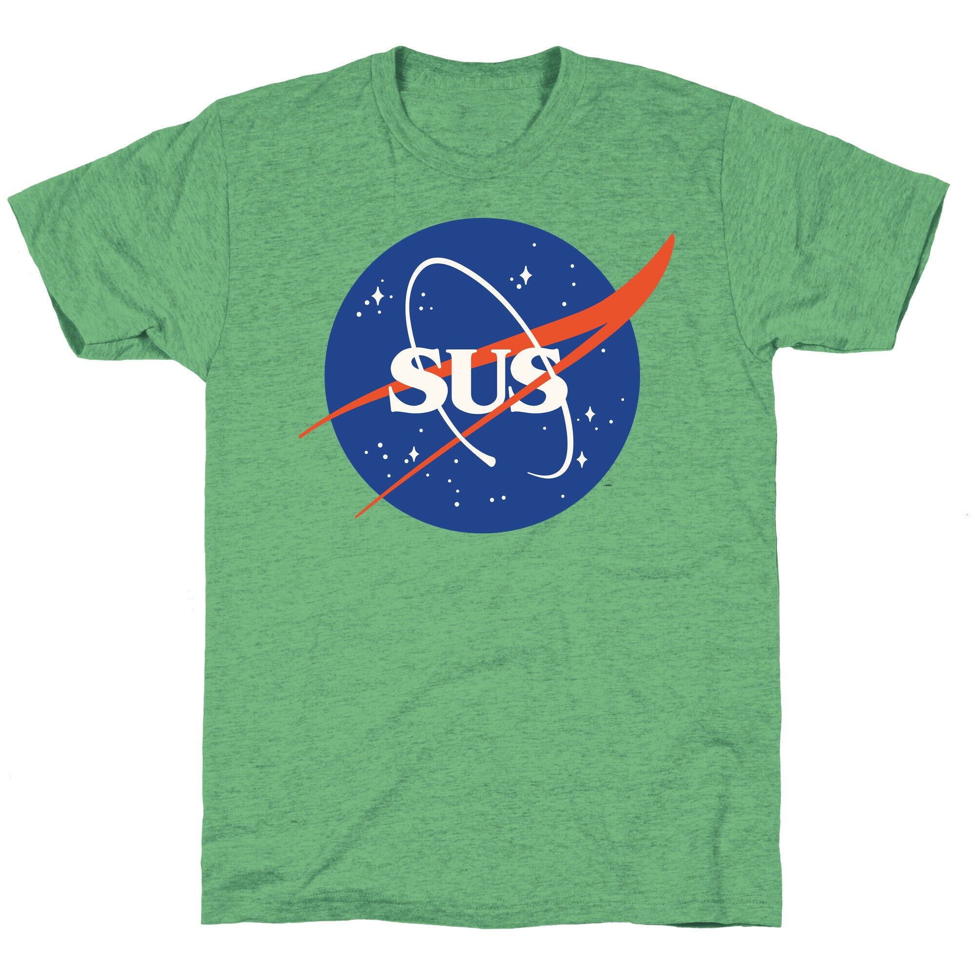 Sus Nasa Logo Parody Unisex Triblend Tee