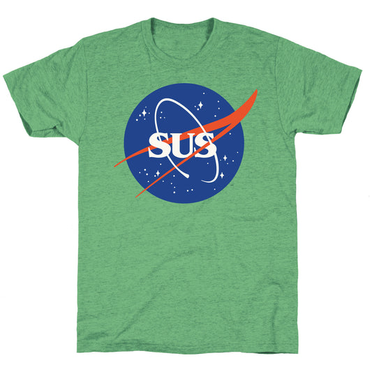 Sus Nasa Logo Parody Unisex Triblend Tee