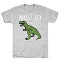 AnxieT-Rex Anxious Dinosaur T-Shirt