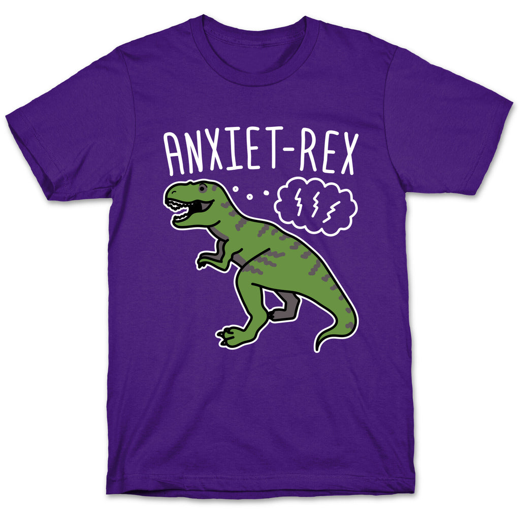 AnxieT-Rex Anxious Dinosaur T-Shirt