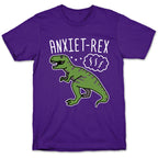 AnxieT-Rex Anxious Dinosaur T-Shirt