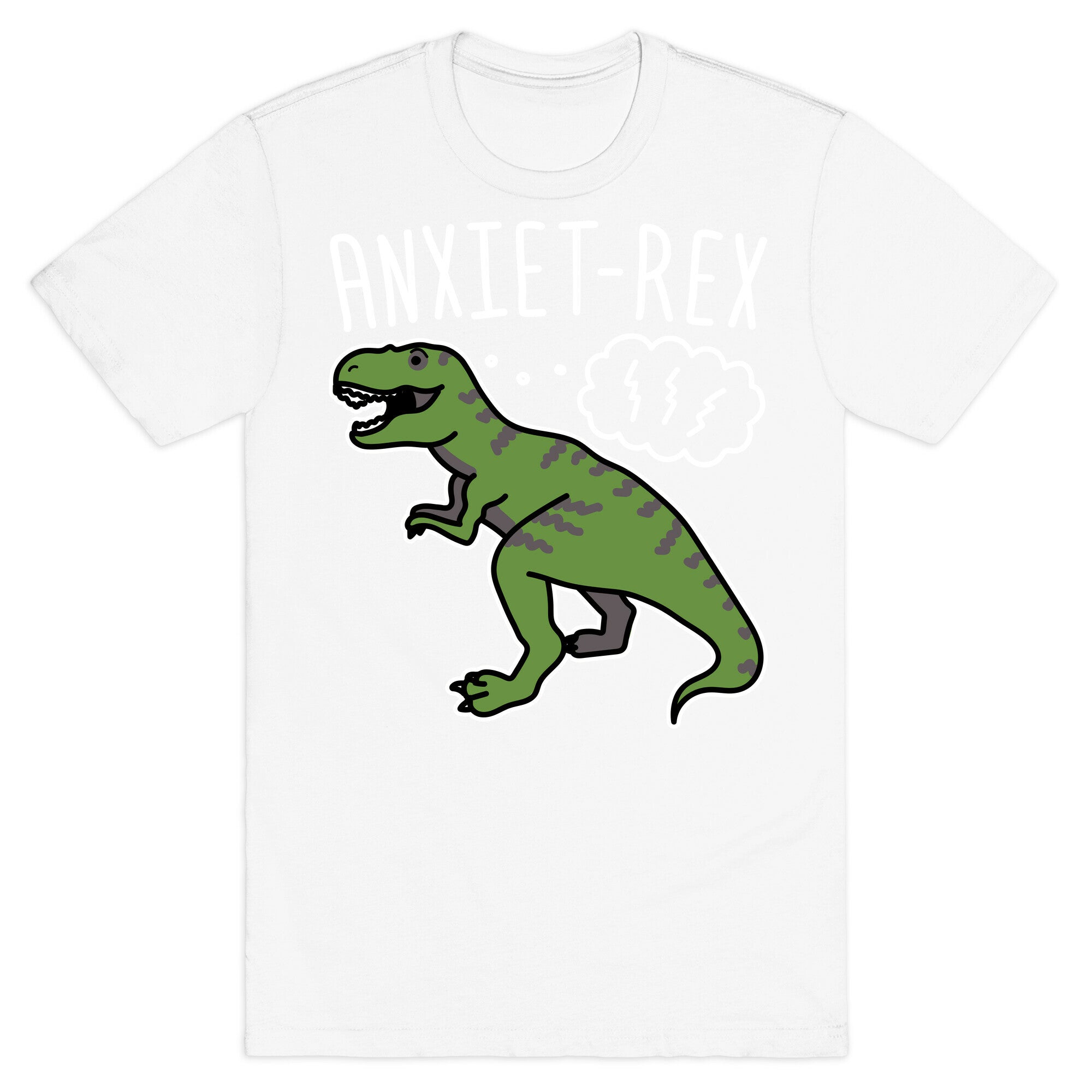 AnxieT-Rex Anxious Dinosaur T-Shirt