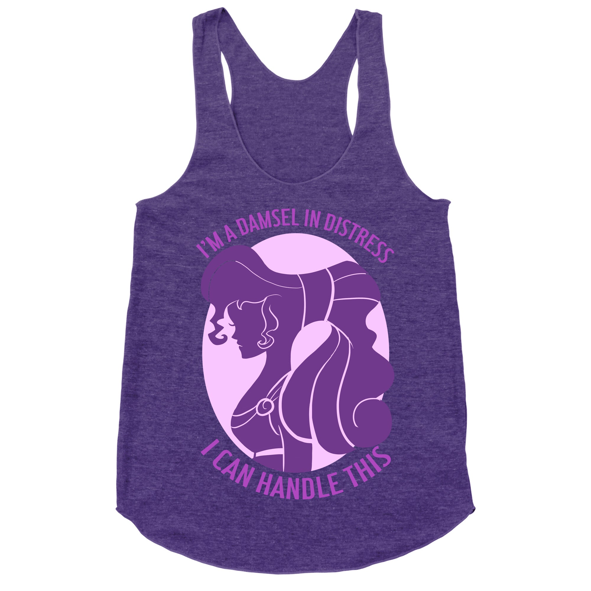 Damsel In Distress Racerback Tank