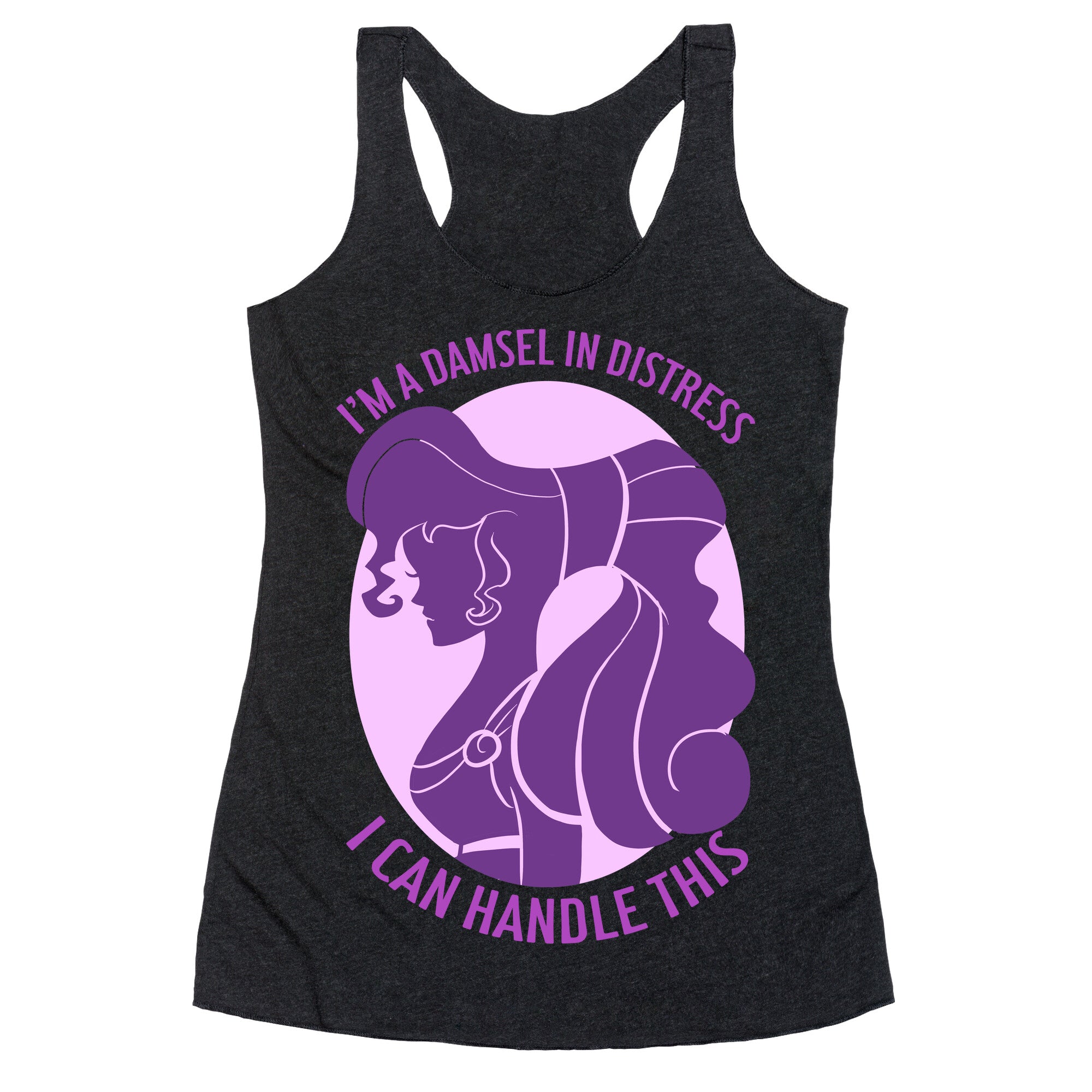 Damsel In Distress Racerback Tank