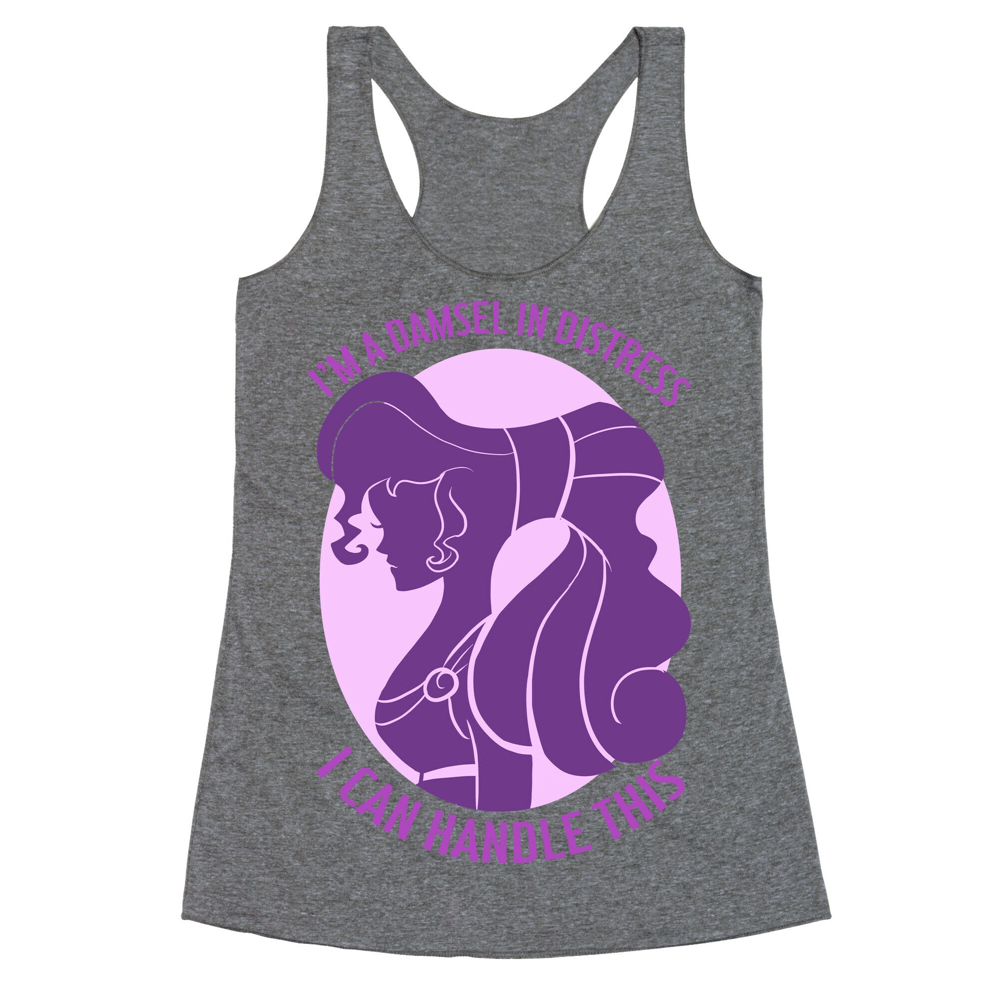 Damsel In Distress Racerback Tank