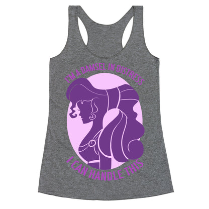 Damsel In Distress Racerback Tank