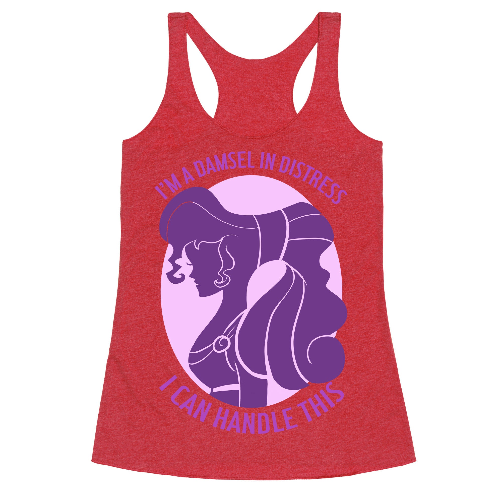 Damsel In Distress Racerback Tank