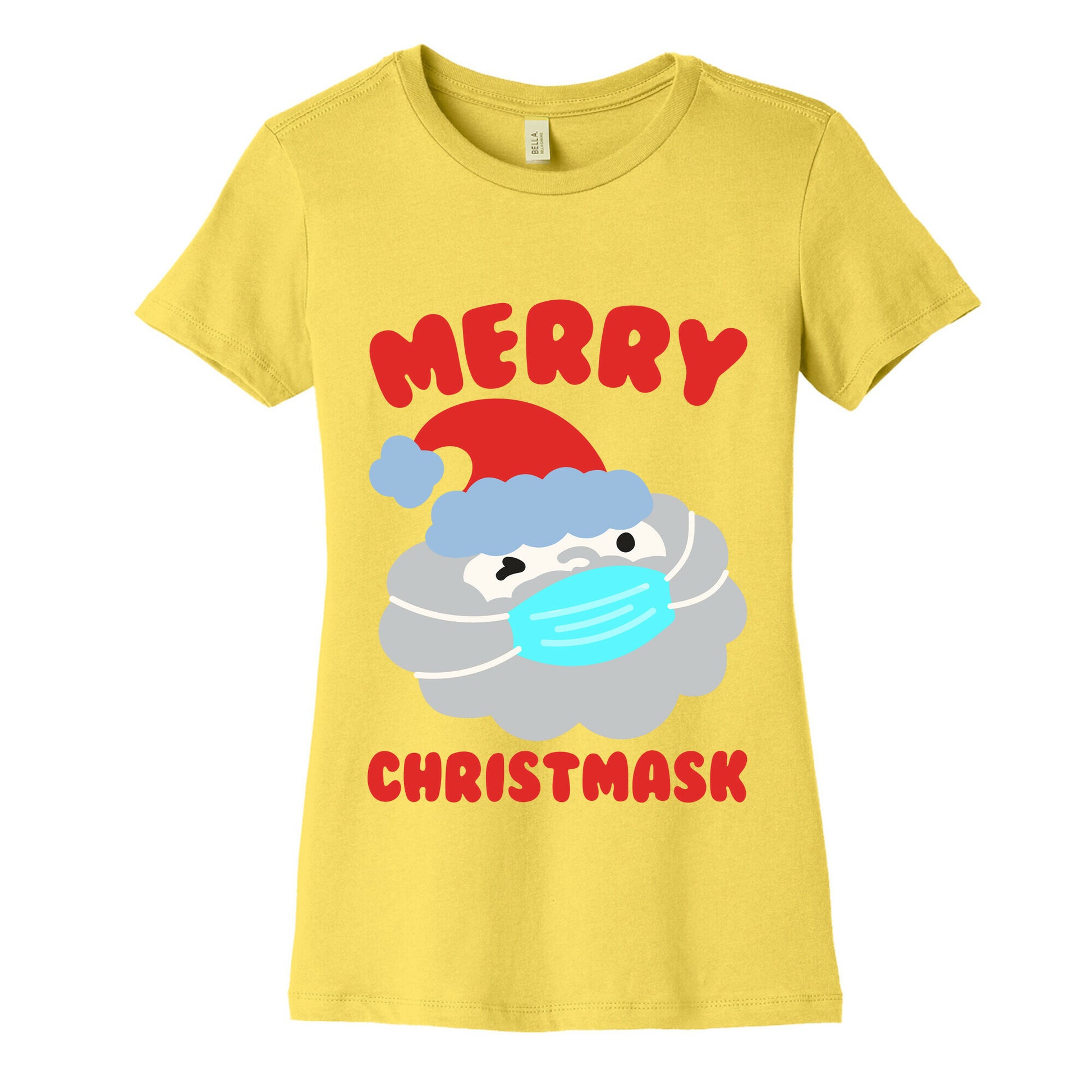 Merry Christmask Women's Cotton Tee