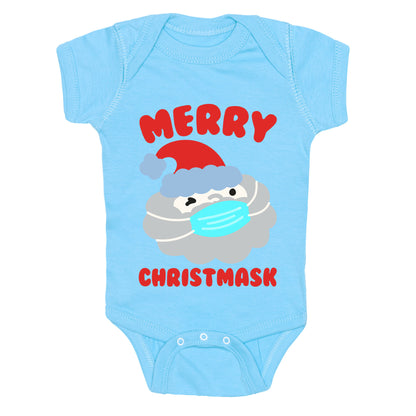 Merry Christmask Baby One Piece