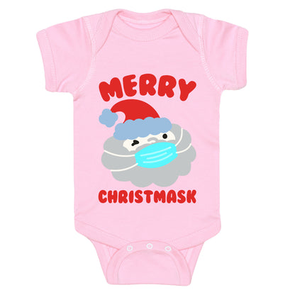 Merry Christmask Baby One Piece