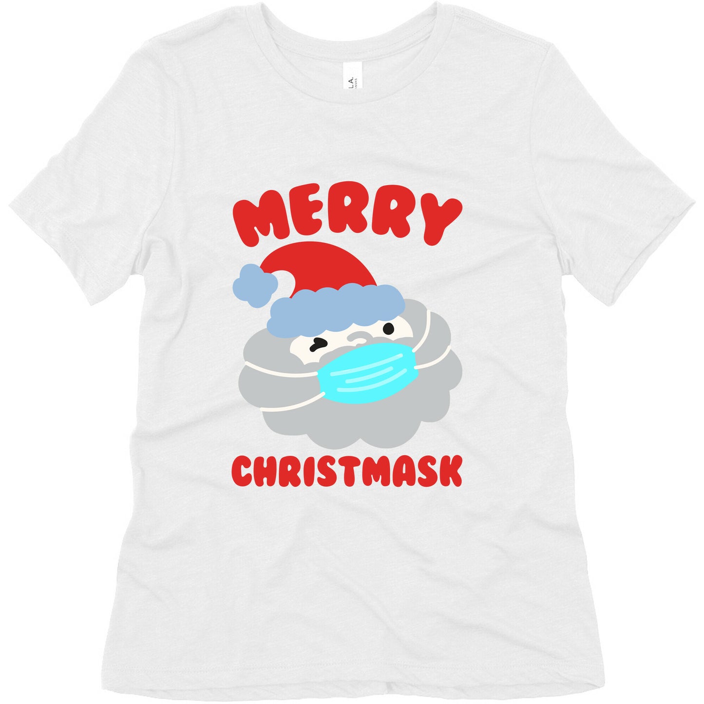 Merry Christmask Women's Triblend Tee