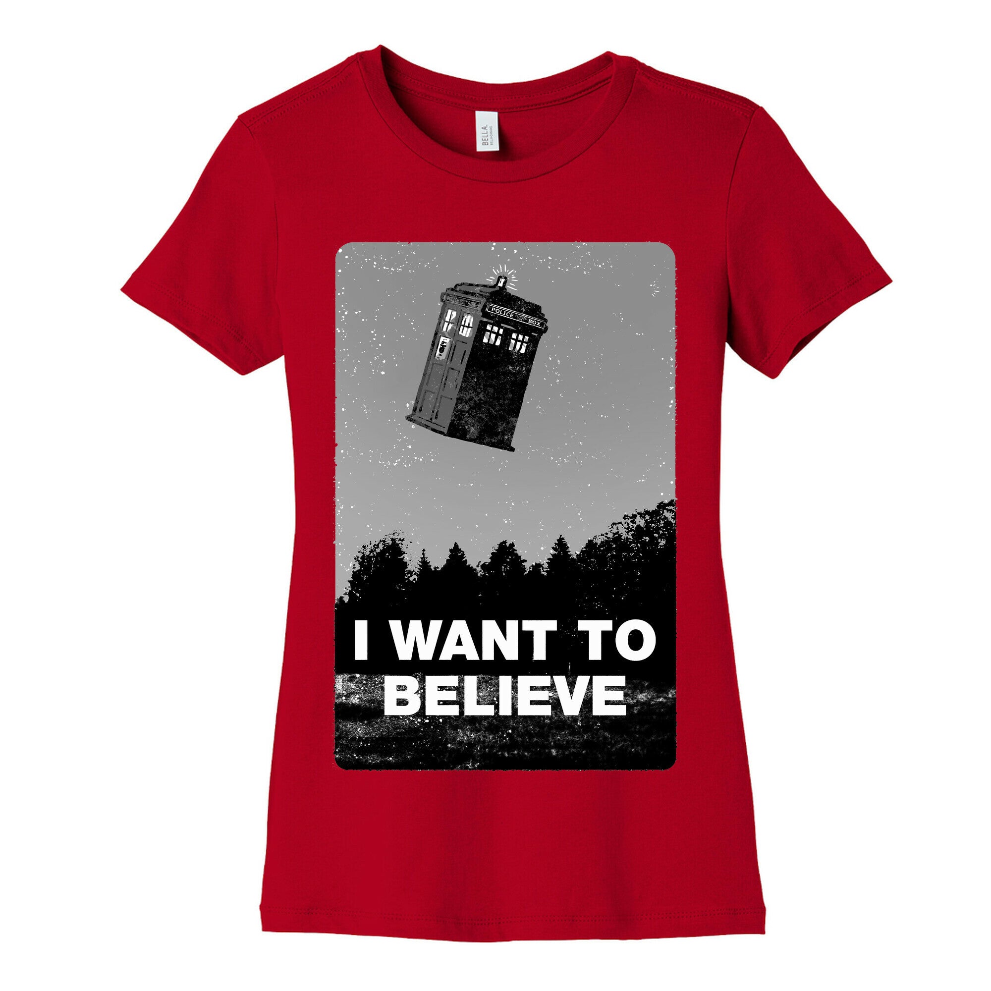 I Want To Believe (doctor who) Women's Cotton Tee